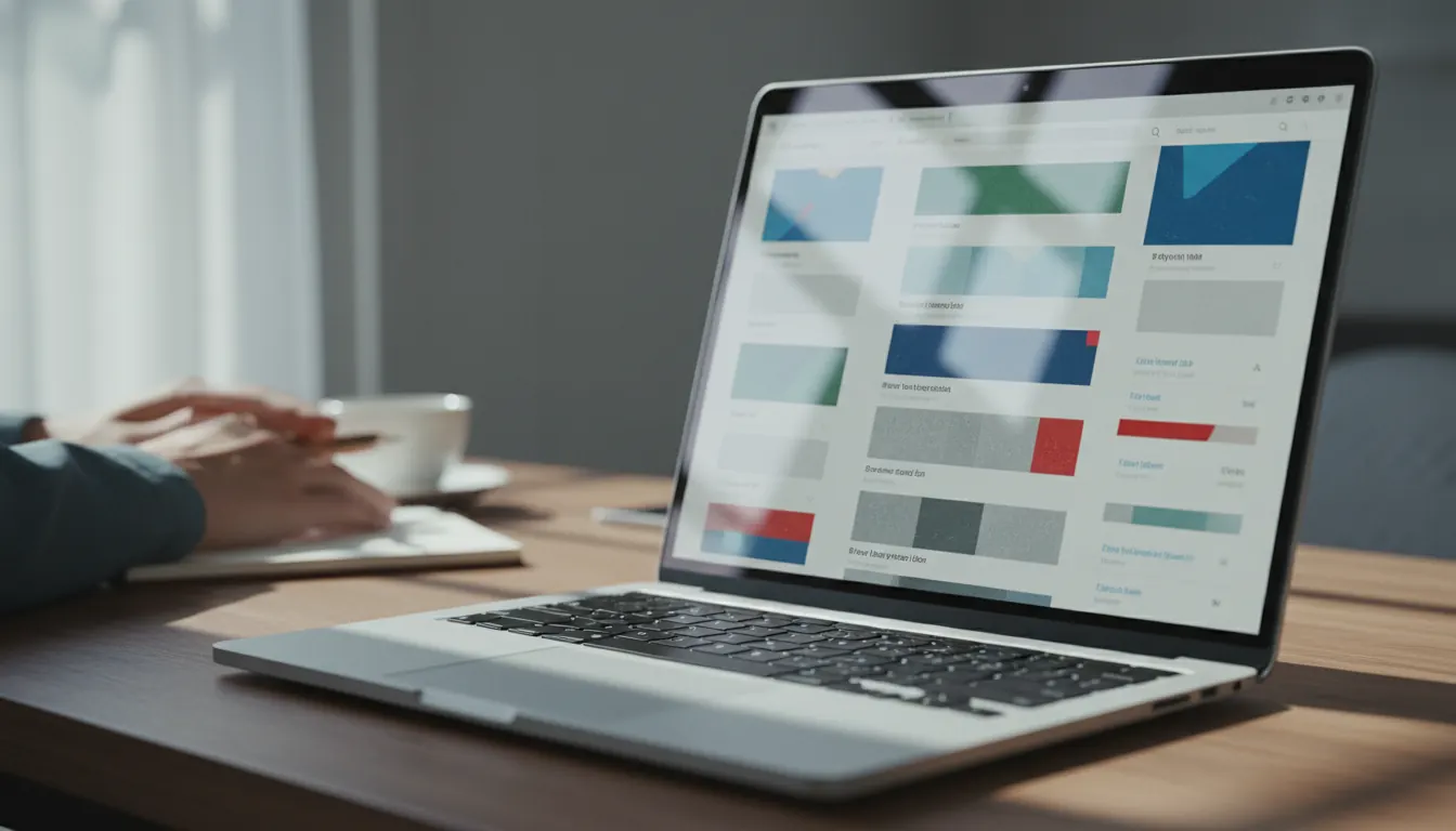 Laptop screen displaying major financial news websites and RSS feeds